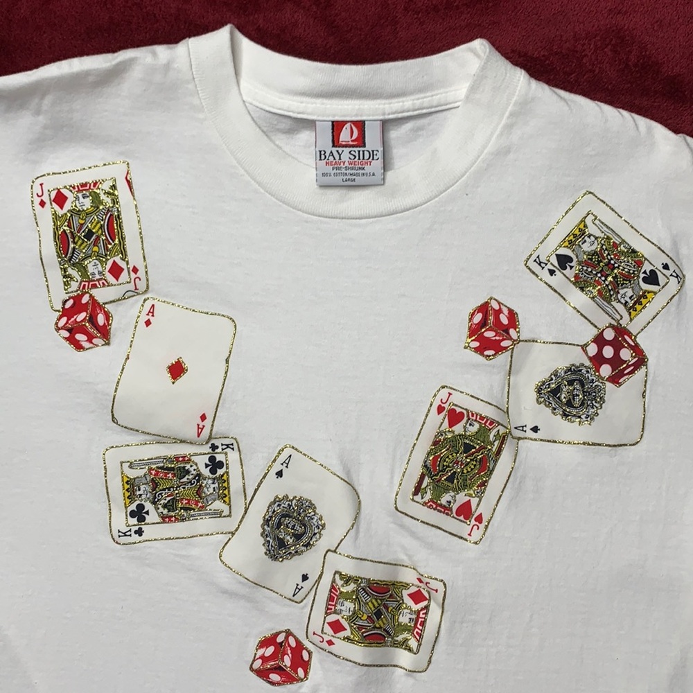 SALE 2/$12 - Las Vegas Playing Cards T Shirt
